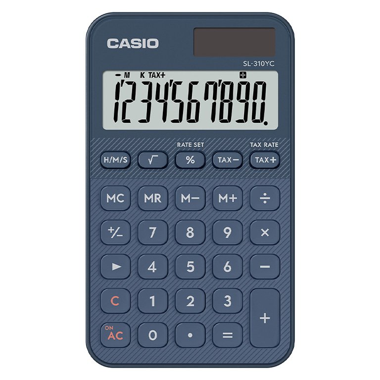 Calculadora de Bolsillo Casio SL-310 YC Azul