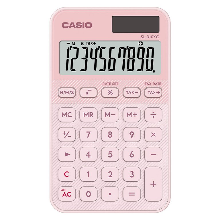 Calculadora de Bolsillo Casio SL-310 YC Rosa