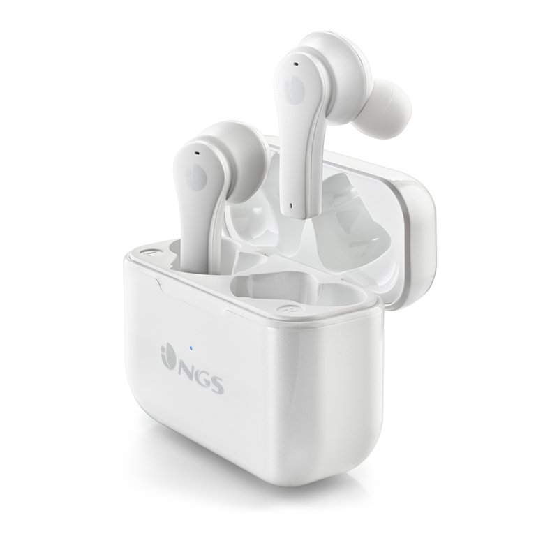 Auriculares NGS Artica Bloom Inalámbricos Blancos
