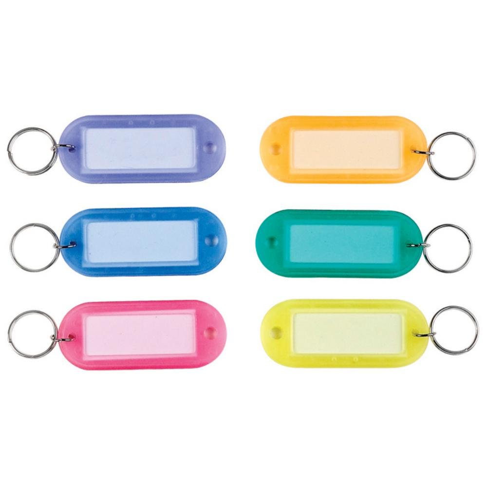 Llavero Portaetiquetas Plus Office Colores Surtidos