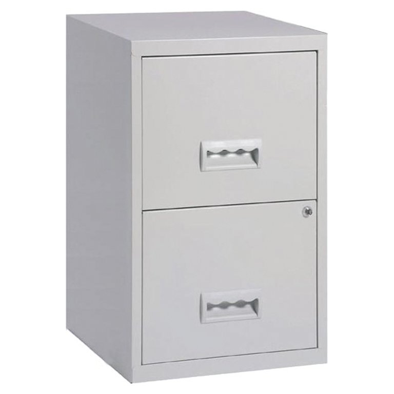 Cajonera Sin Ruedas Pierre Henry Combi 2 Cajones Gris