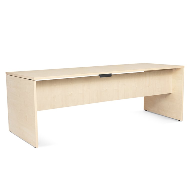 Mesa Rocada Línea Work 200 x 80 cm Haya/Haya