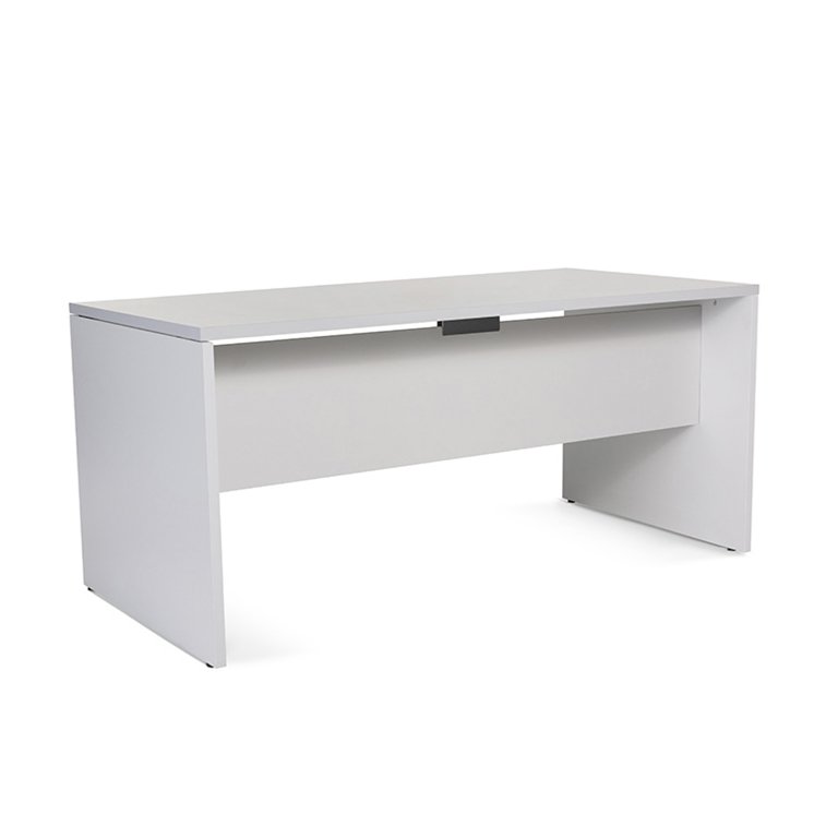 Mesa Rocada Línea Work 160x80 cm Aluminio/Gris