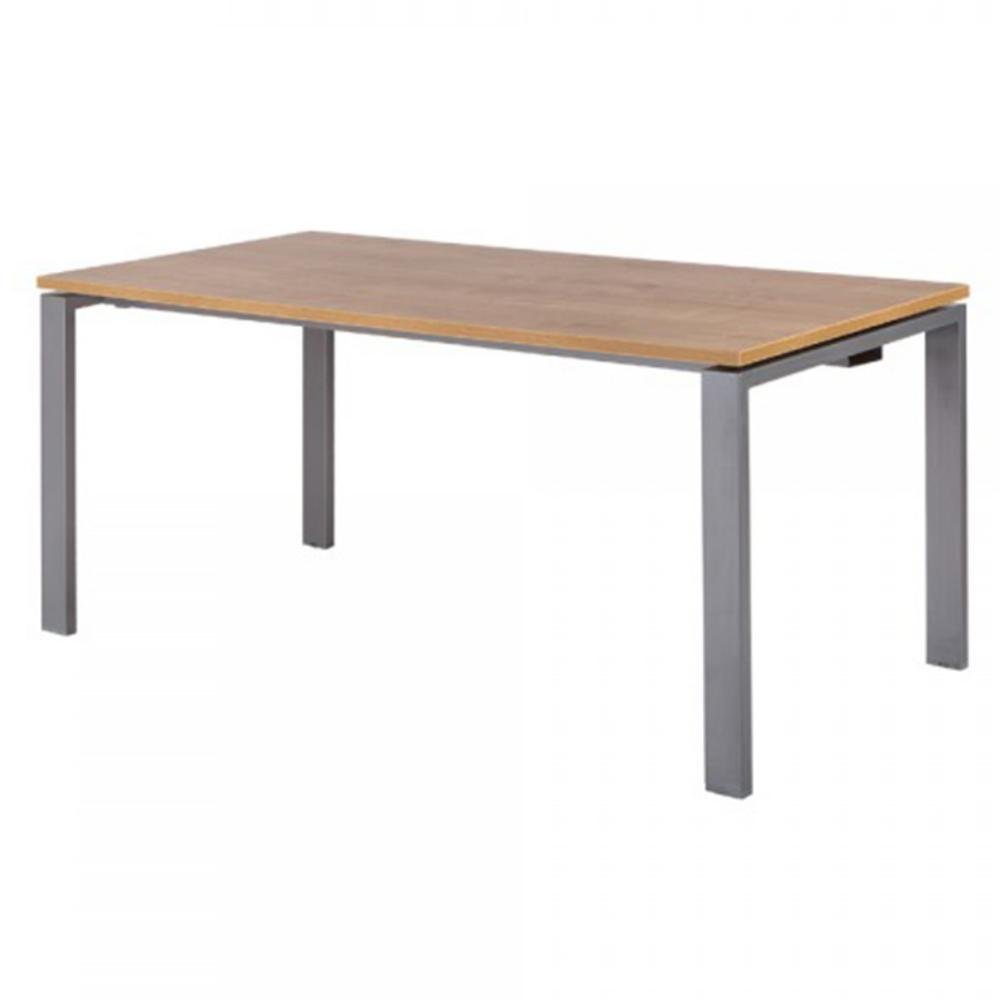 Mesa Rocada Línea Total 140 x 80 cm Aluminio / Haya