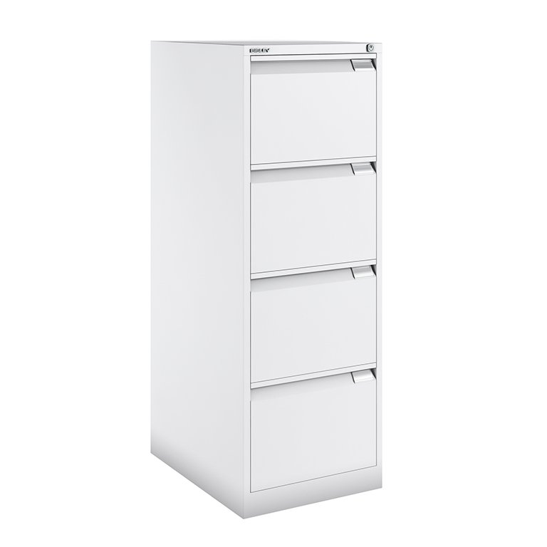 Archivador 4 Cajones Bisley Metálico Maxi Blanco