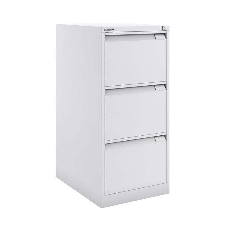 Archivador 3 Cajones Bisley Metálico Maxi Blanco