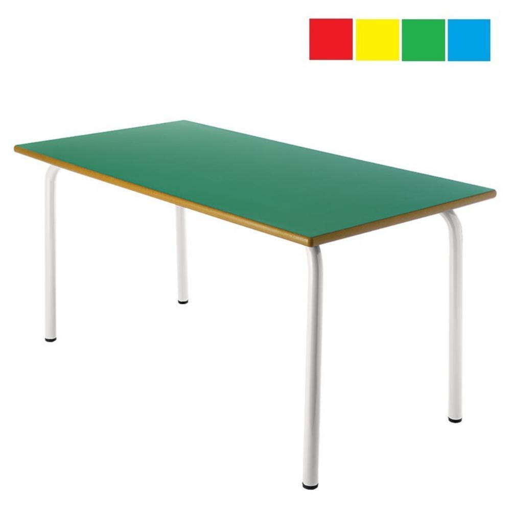 Mesa Infantil Rectangular 120 x 60 x 60 cm Altura 46 cm Acero