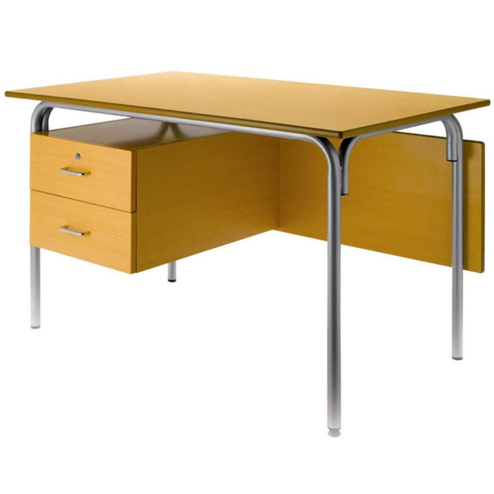 Mesa Profesor con Buc Tagar 2 Cajones Altura 76 cm