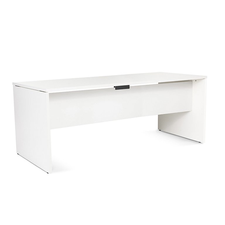 Mesa Rocada Línea Work 180 x 80 cm Blanco/Blanco
