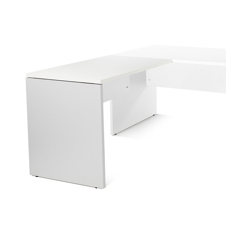 Ala Mesa Rocada Línea Work 100 x 60 x 72 cm Aluminio/Blanco