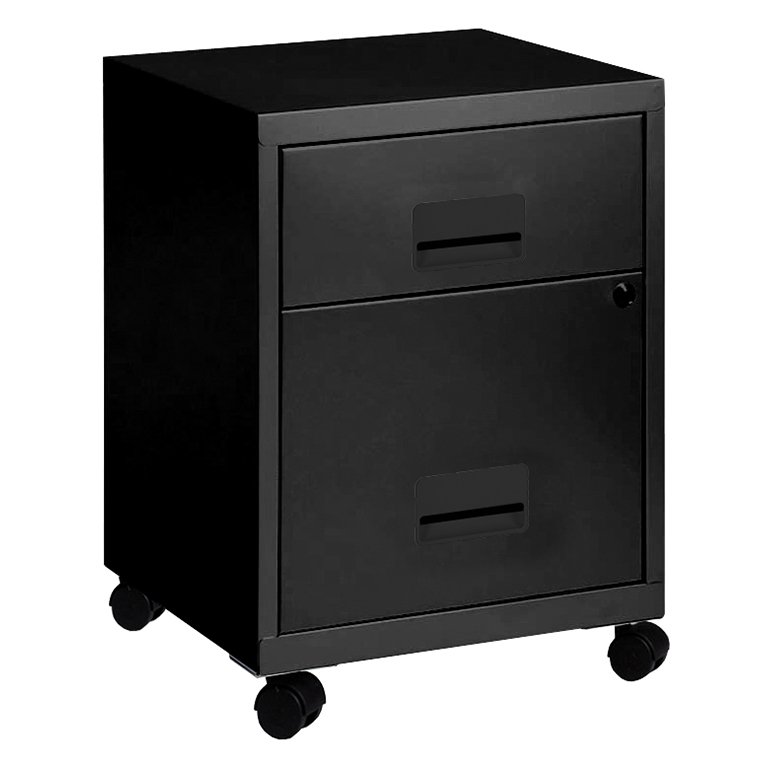 Cajonera Ruedas Pierre Henry Combi 2 Cajones Negro