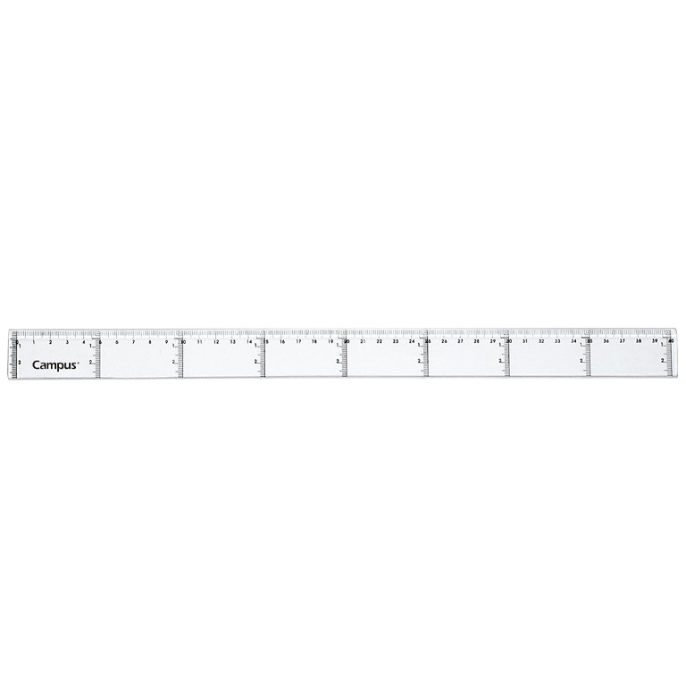 Regla Campus Plástico 40 cm