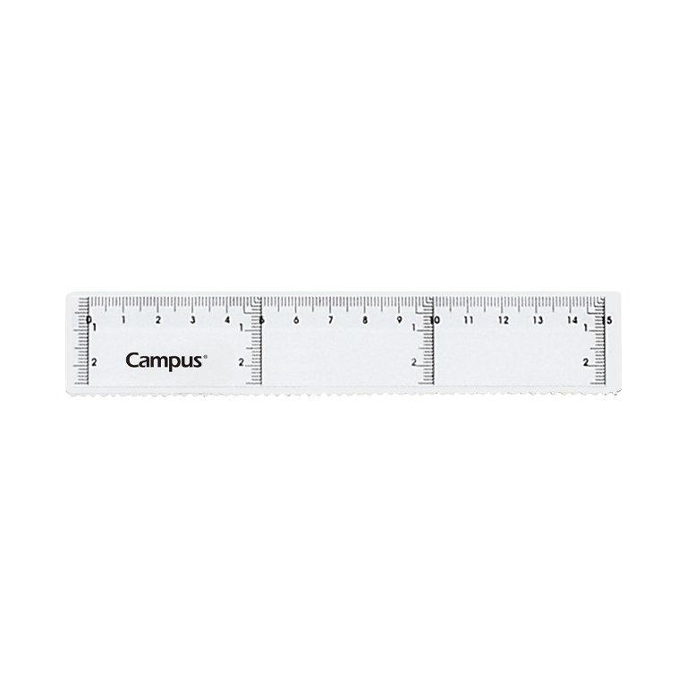Regla Campus Plástico 15 cm