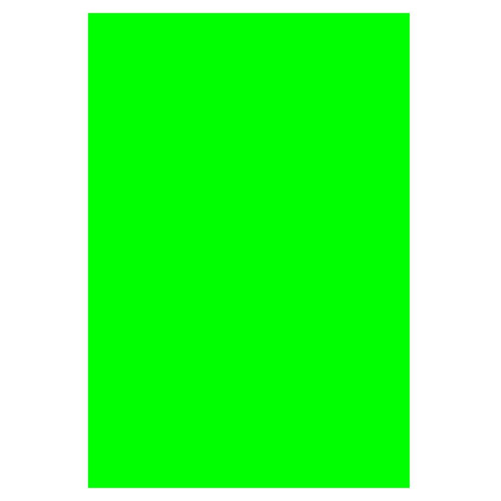 Cartulina Sadipal Fluorescente 500 x 650 mm 250g Verde