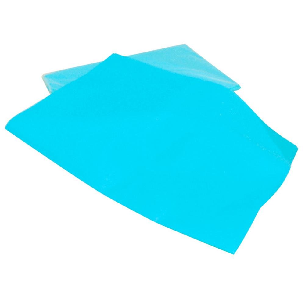 Papel Seda Campus College 50 x 76 cm Azul Celeste Resma 500 Hojas