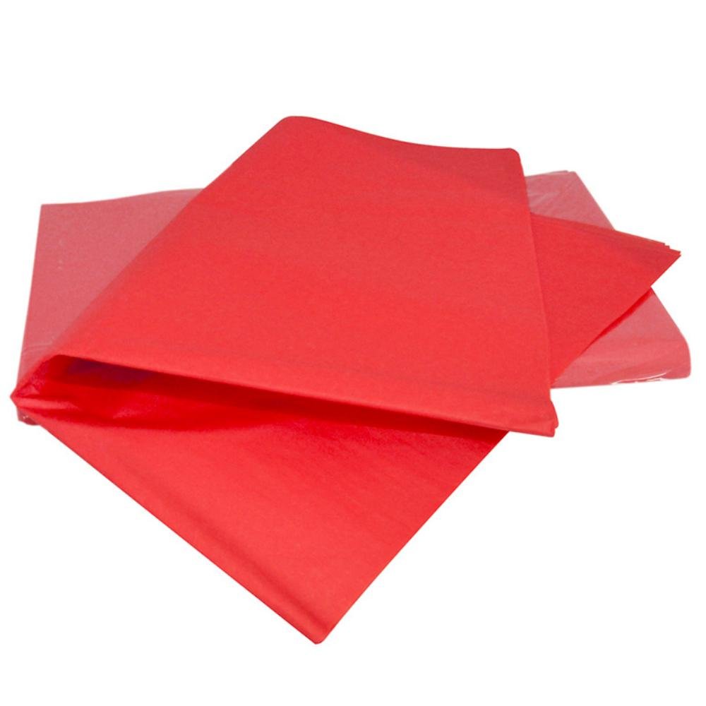 Papel Seda Campus College 50 x 76 cm Rojo Resma 500 Hojas