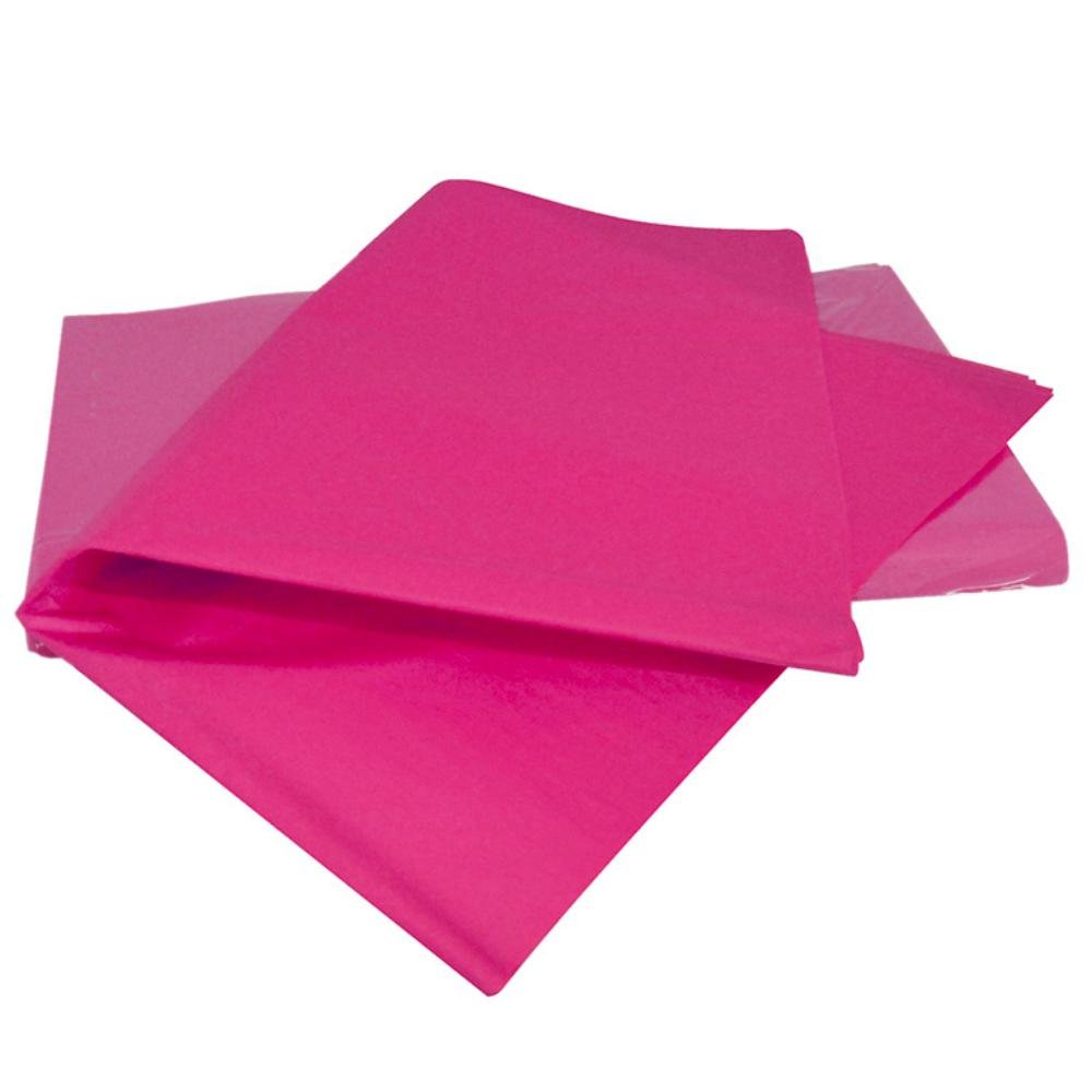Papel Seda Campus College 50 x 76 cm Rosa Oscuro Resma 500 Hojas