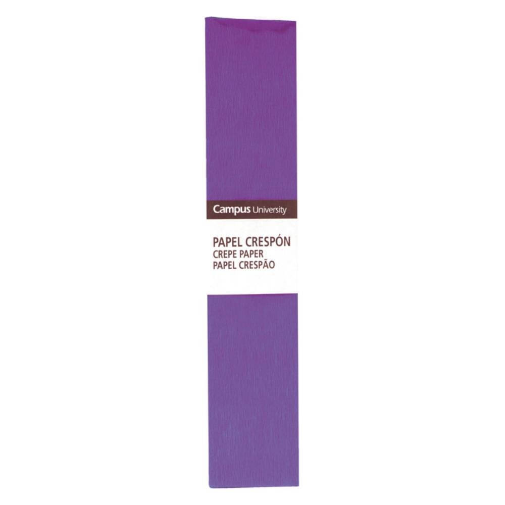 Papel Crespón Campus College 50cm x 2m Violeta