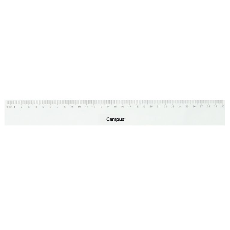 Regla Campus Plástico 30 cm