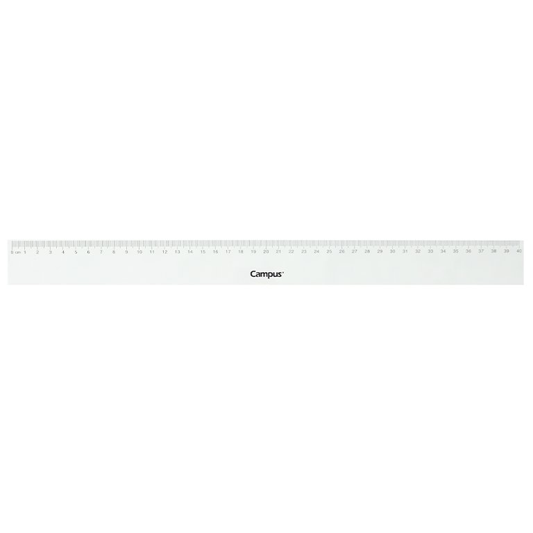 Regla Campus Plástico 40 cm