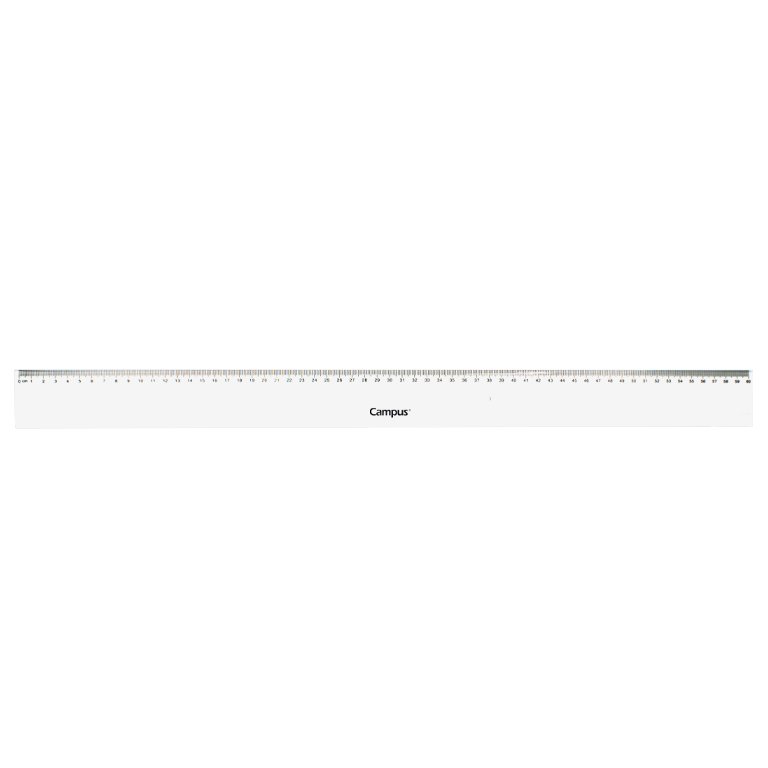 Regla Campus Plástico 60 cm
