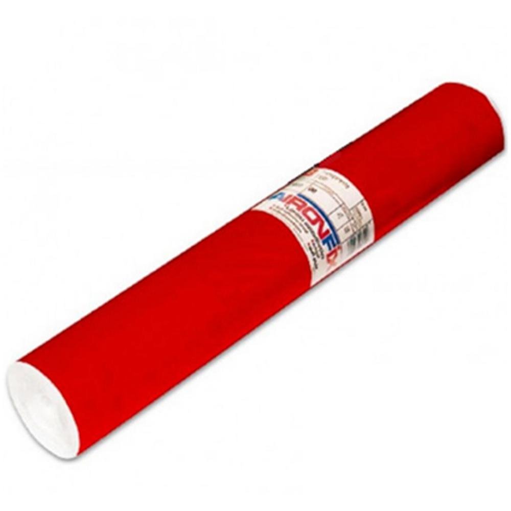 Forro Plástico Adhesivo Aironfix Mate 0,45 x 20 m Rojo