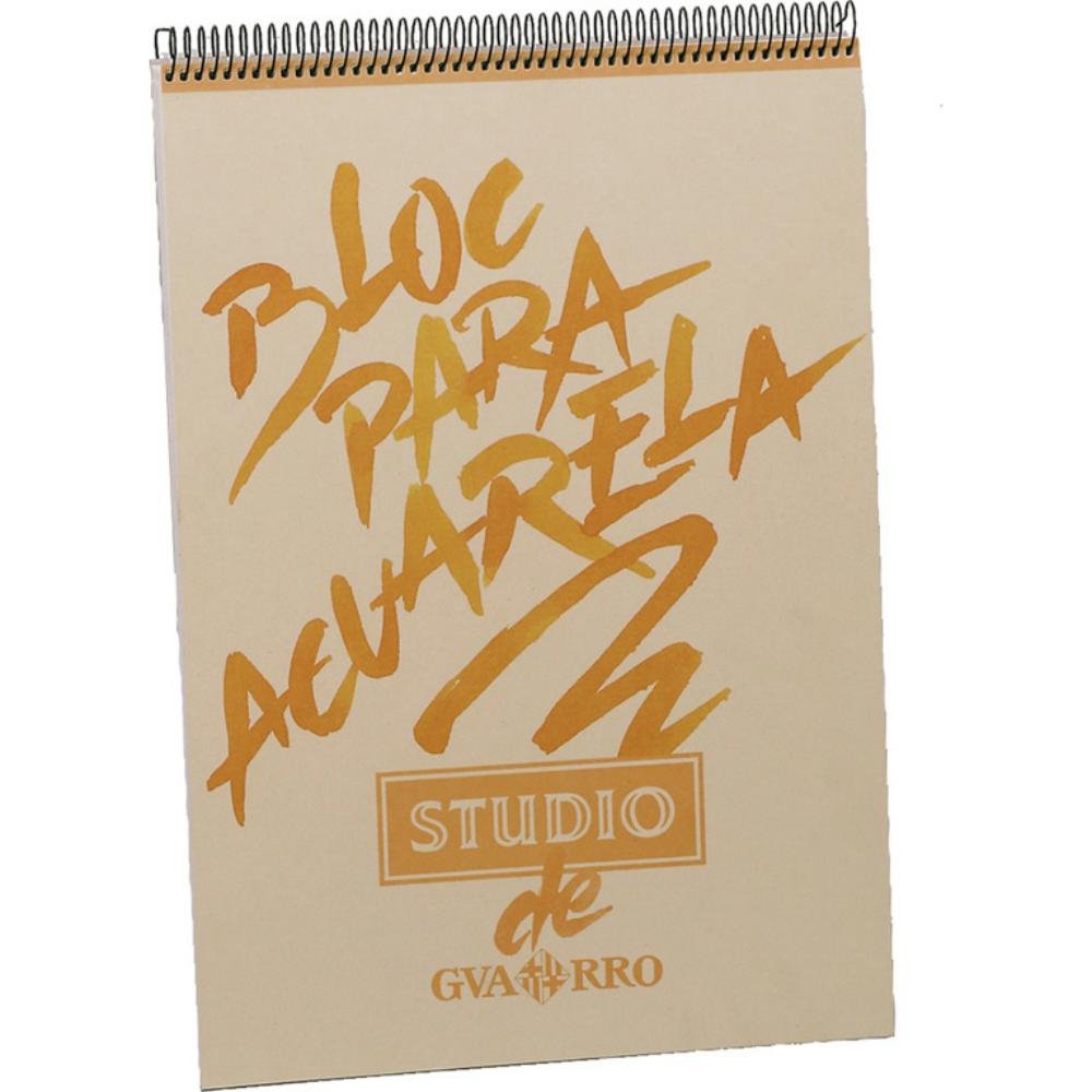 Bloc Acuarela Canson Guarro Studio A3 Espiral 40 Hojas 224g