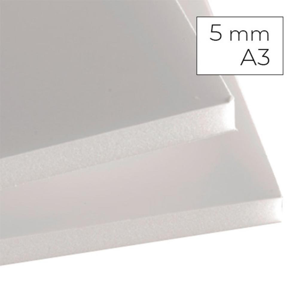 Cartón Pluma Yosan Espesor 5mm A3 Blanco