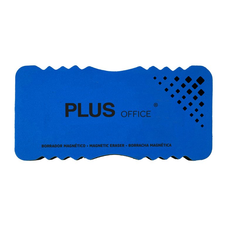 Borrador Plus Office Pizarra Blanca Magnético Azul 147 x 70 mm