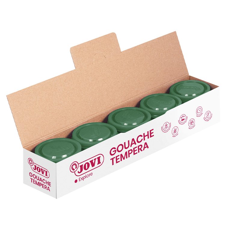 Témpera Jovi 35 ml Verde Oscuro