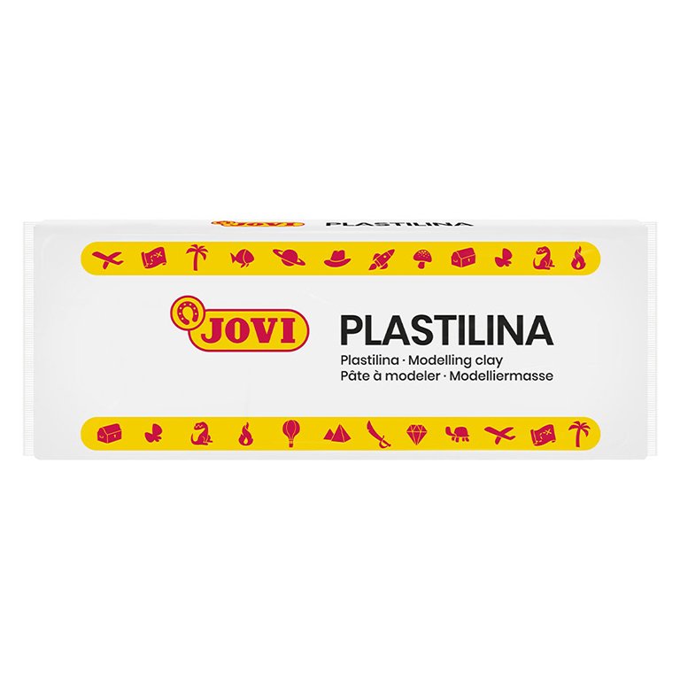 Plastilina Jovi 150g Blanco