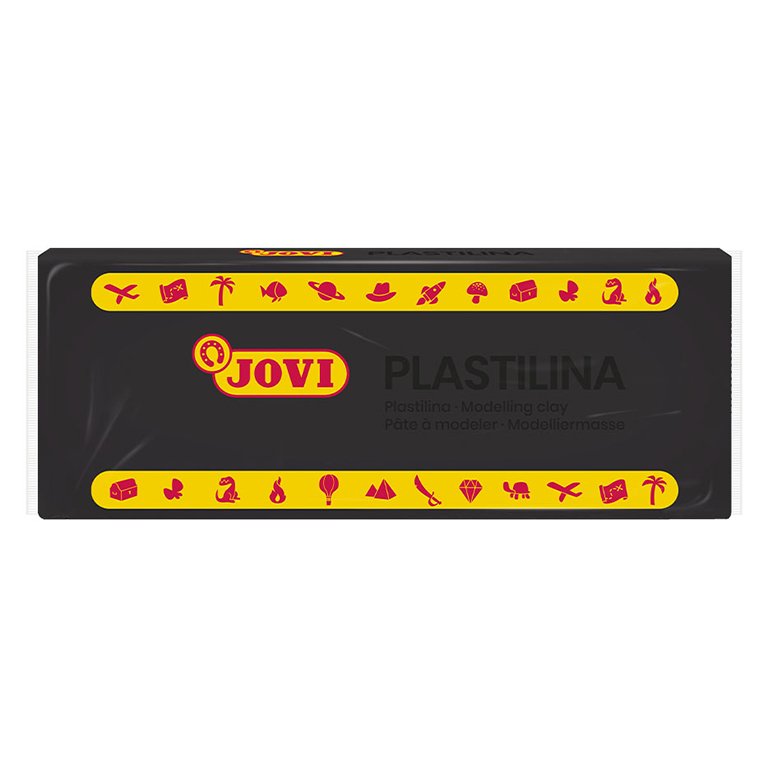 Plastilina Jovi 150g Negro