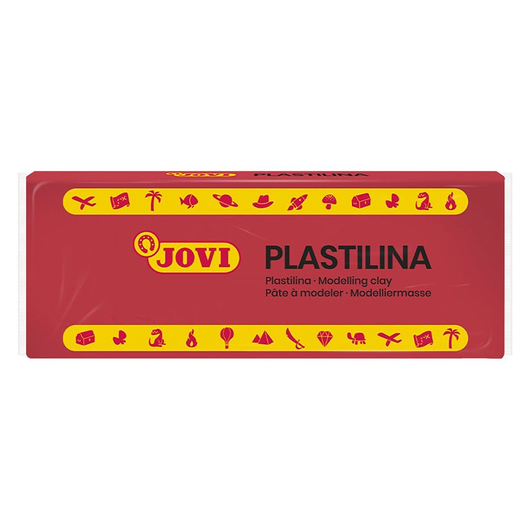 Plastilina Jovi 150g Rojo