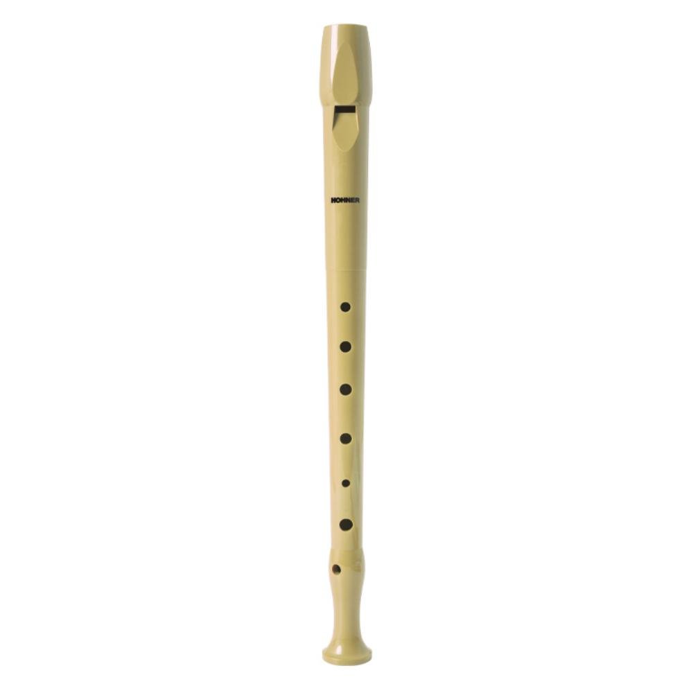 Flauta Hohner 9508 de Plástico Crema Funda Verde