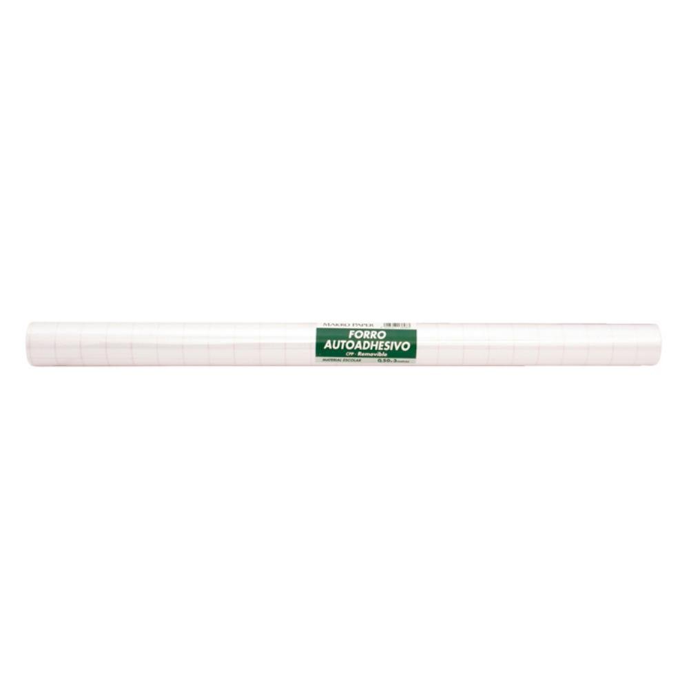 Forro para Libros Adhesivo Removible Campus College 50 Micras 0,50 x 3 m Transparente