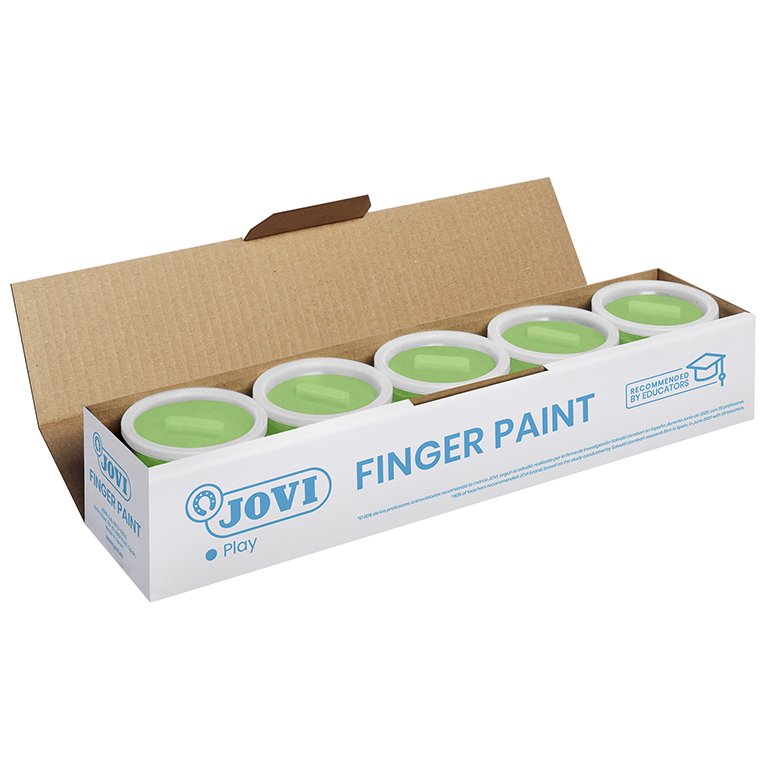Pintura Dedos Jovi 125 ml Verde