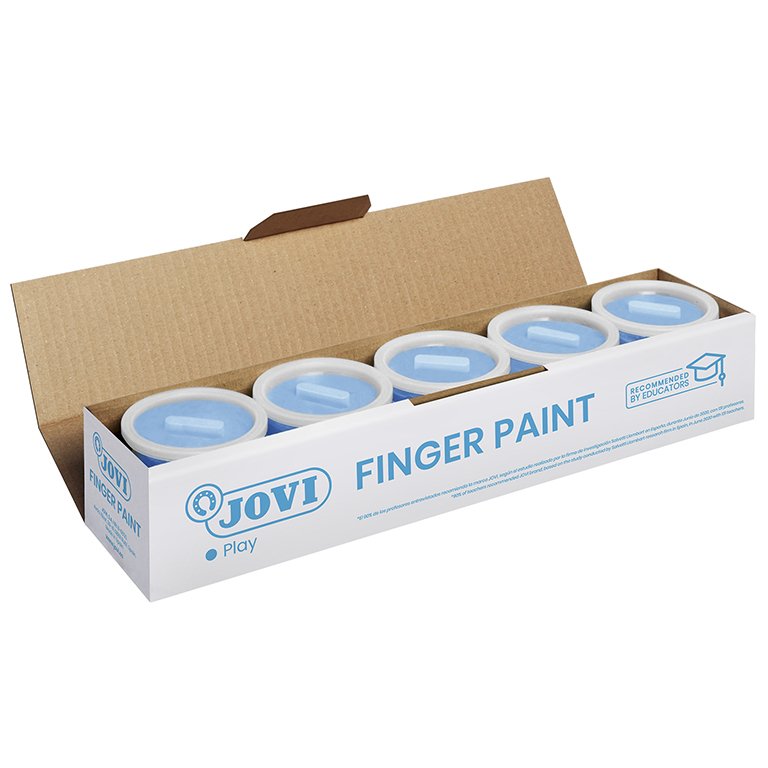 Pintura Dedos Jovi 125 ml Azul