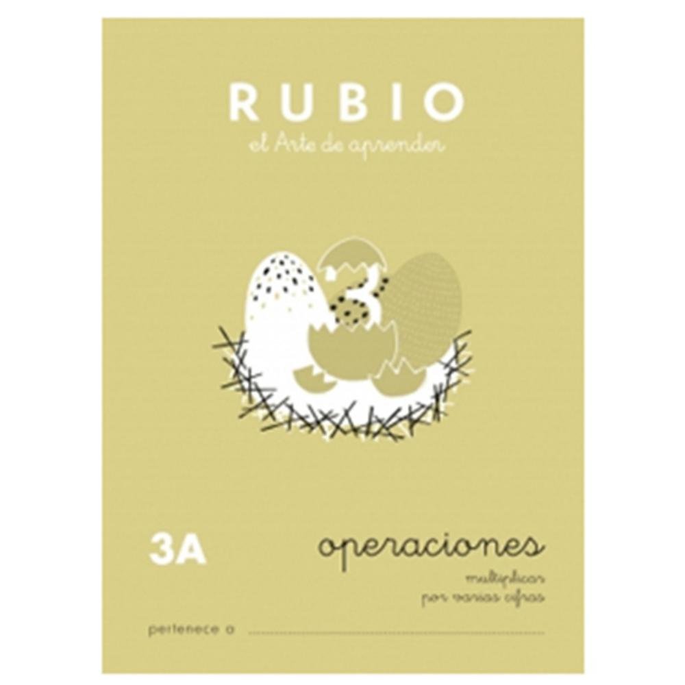 Cuaderno Rubio Operaciones 3-A A5