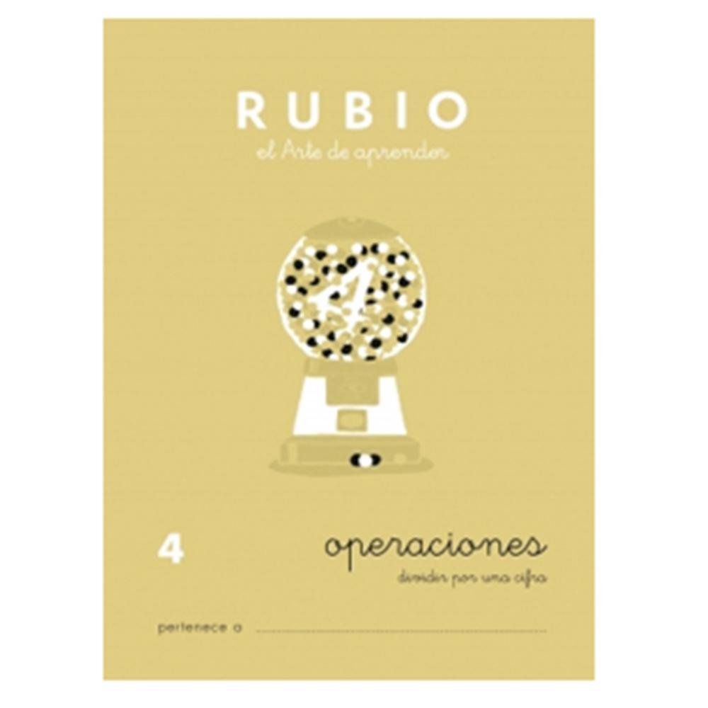Cuaderno Rubio Operaciones 4 A5