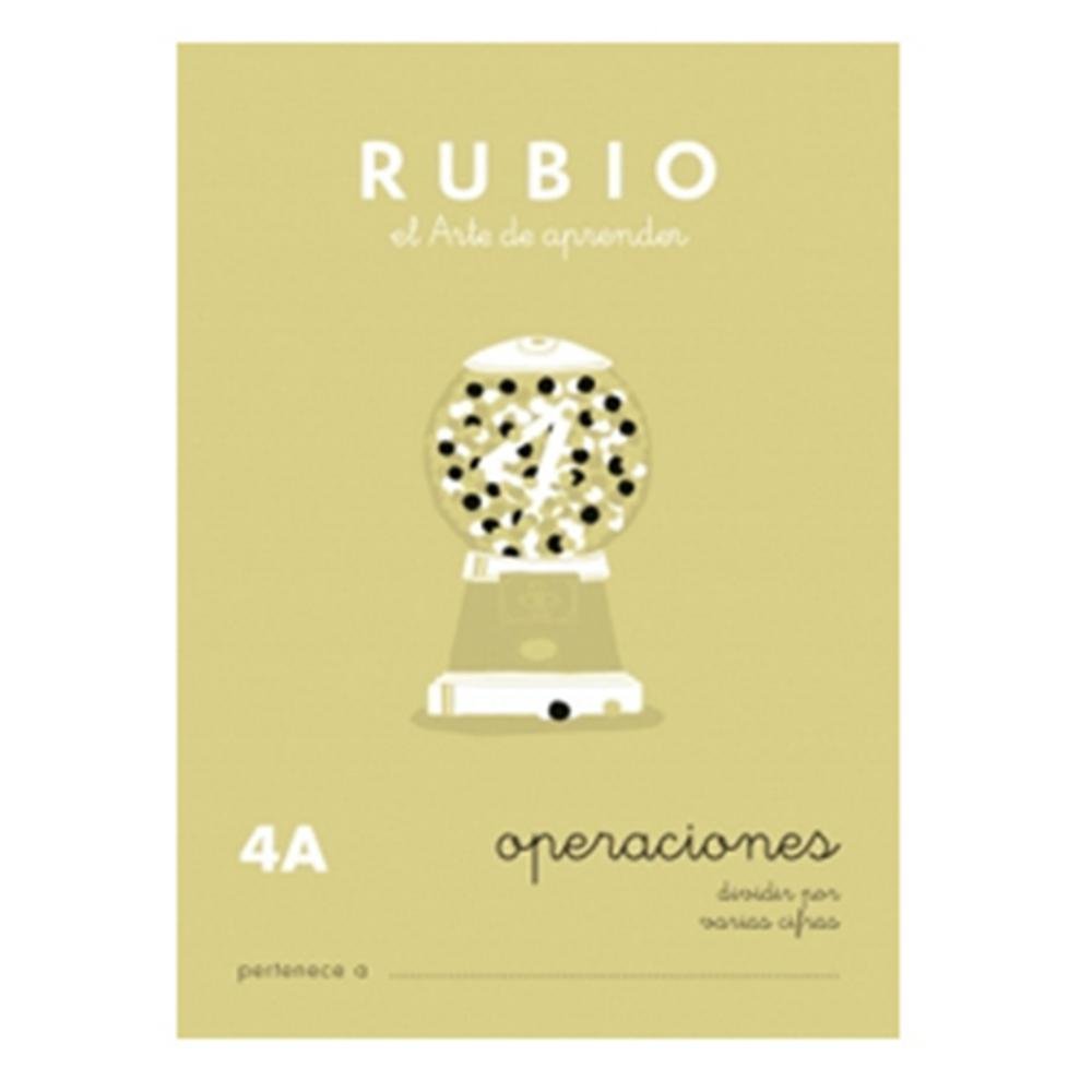 Cuaderno Rubio Operaciones 4-A A5