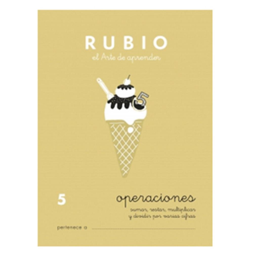 Cuaderno Rubio Operaciones 5 A5