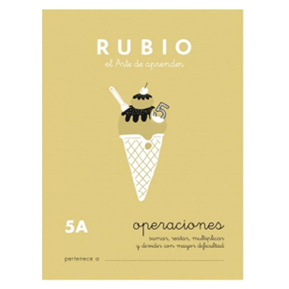 Cuaderno Rubio Operaciones 5-A A5