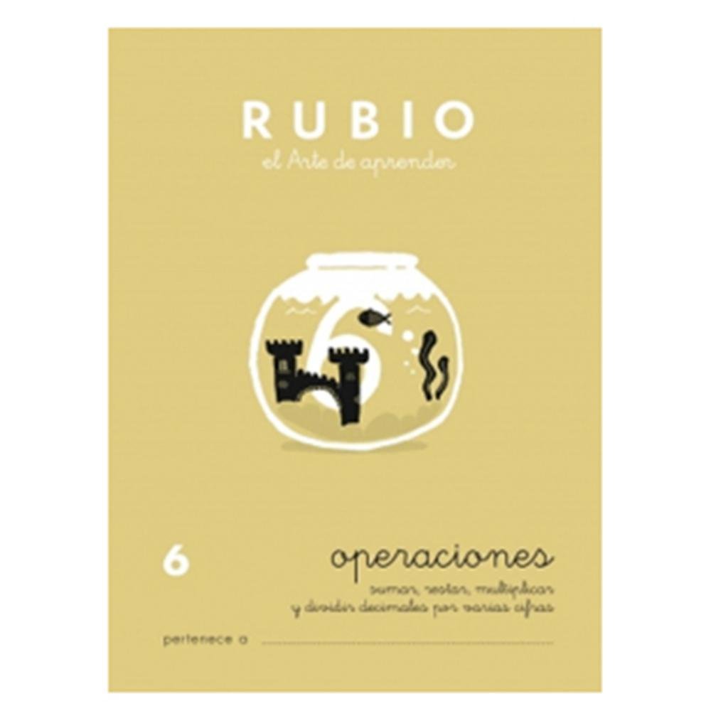Cuaderno Rubio Operaciones 6 A5