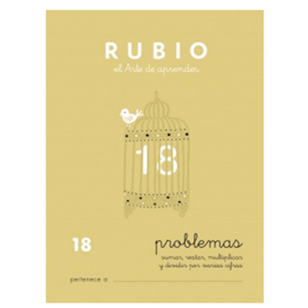 Cuaderno Rubio Problemas 18 A5