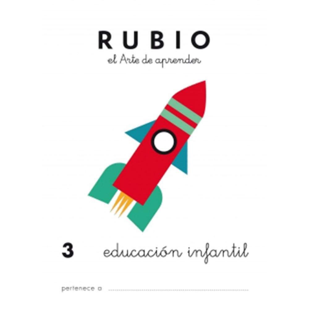 Cuaderno Rubio Educación Infantil 3 A5