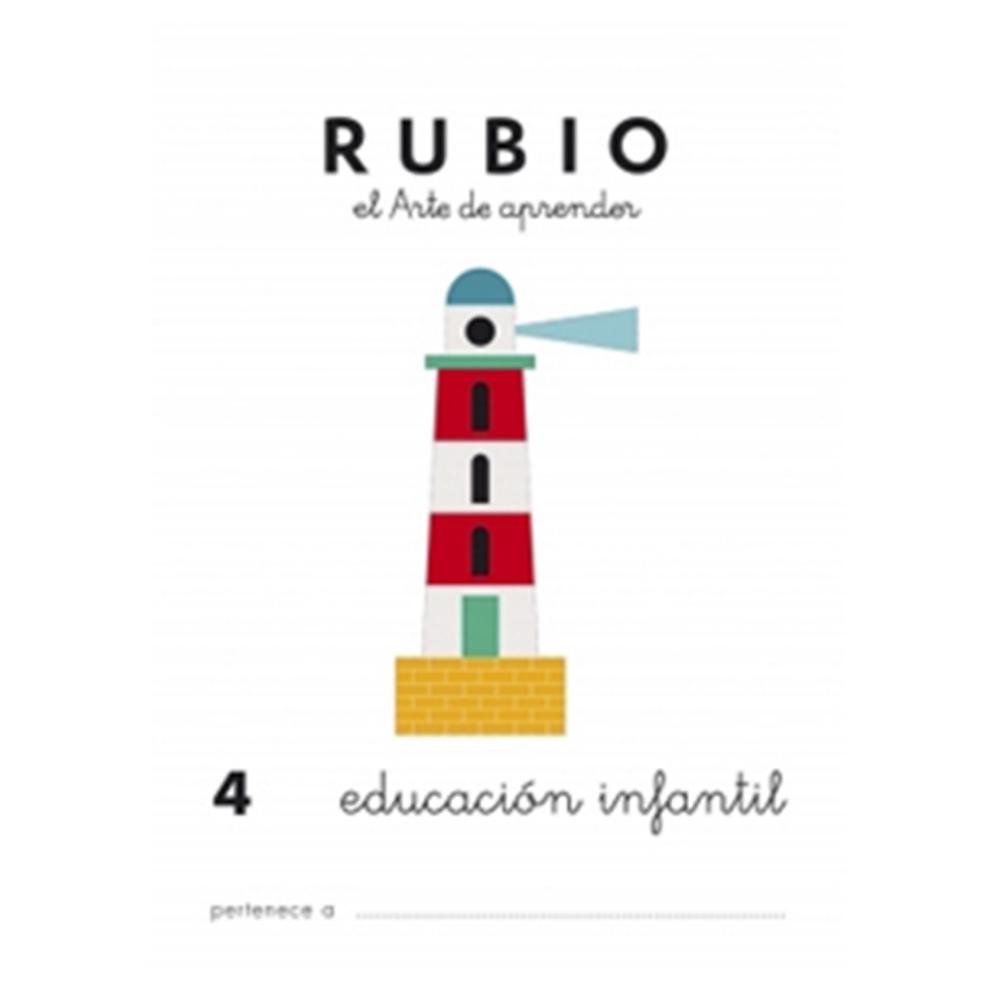 Cuaderno Rubio Educación Infantil 4 A5