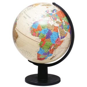 Esfera Mundo Luminosa Campus University 32cm Crema