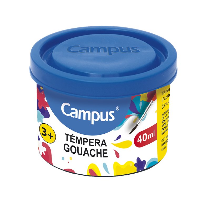 Témpera Campus College 40 ml Azul Marino