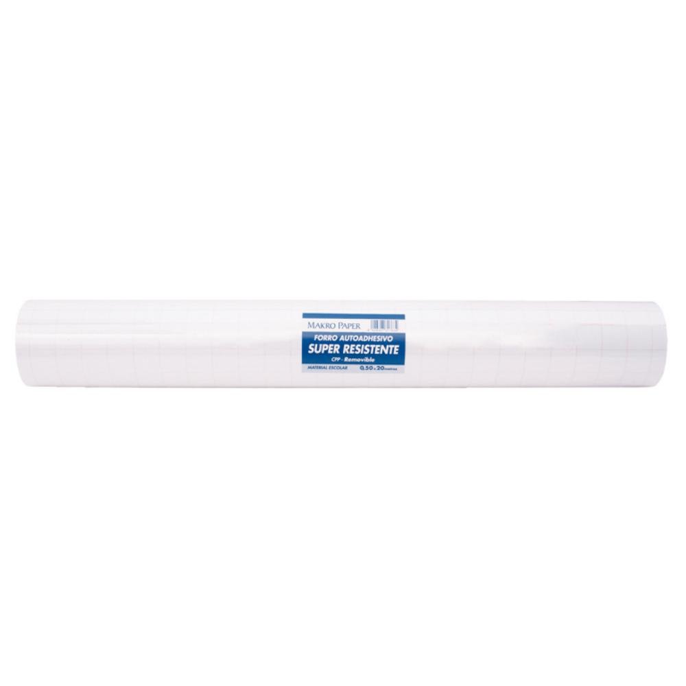 Forro para Libros Adhesivo Removible Campus College 80 Micras 0,50 x 20 m Transparente