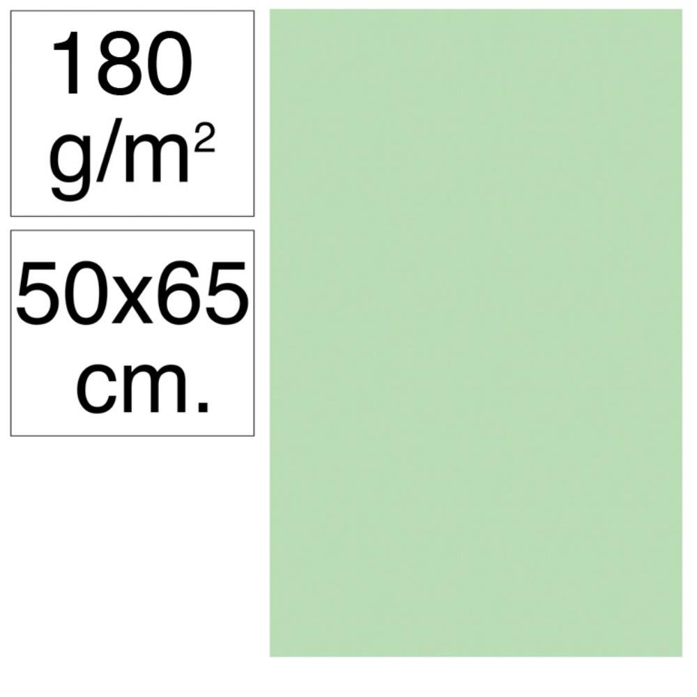 Cartulina Campus 500 x 650 mm 180g Verde Manzana